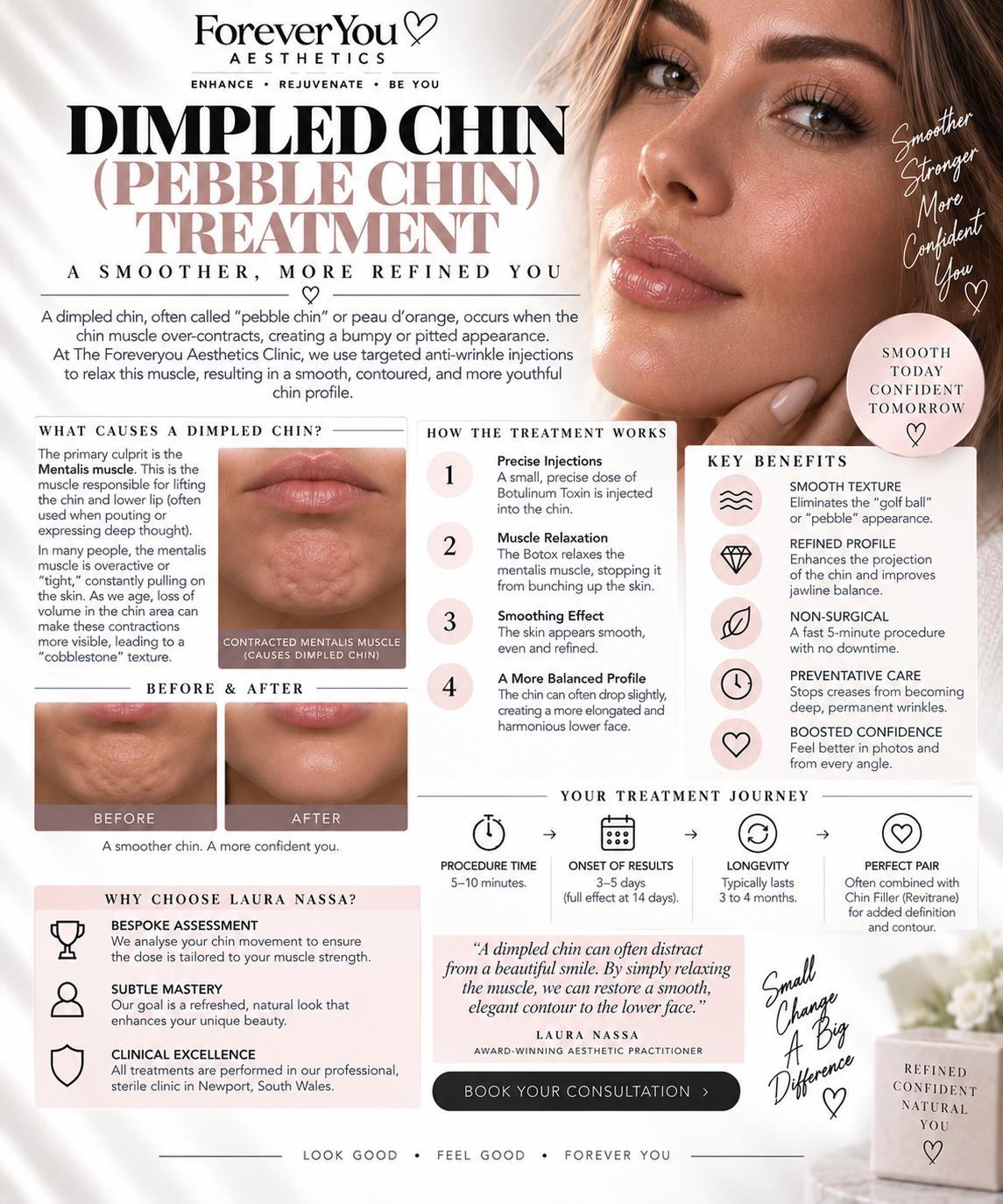 Dimpled Chin