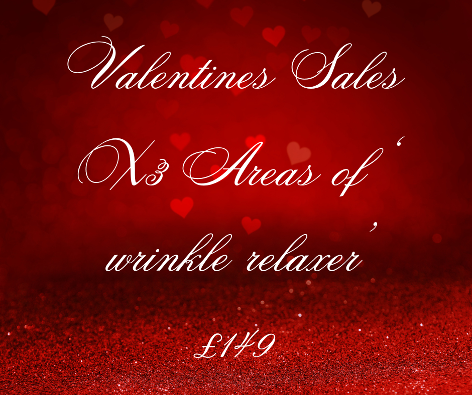 X3 areas of 'wrinkle relaxer'