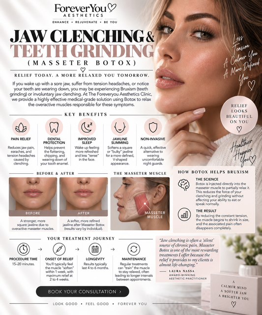 Teeth Grinding - Jaw Clenching (Masseter Botox)